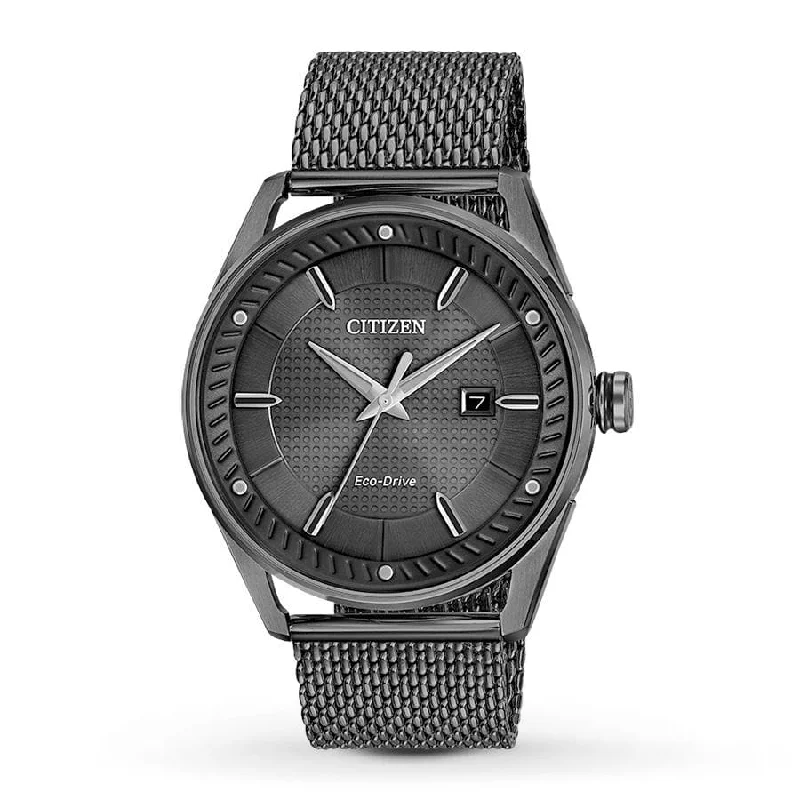 Watches With Diamonds-Gents Citizen Eco Drive Watch