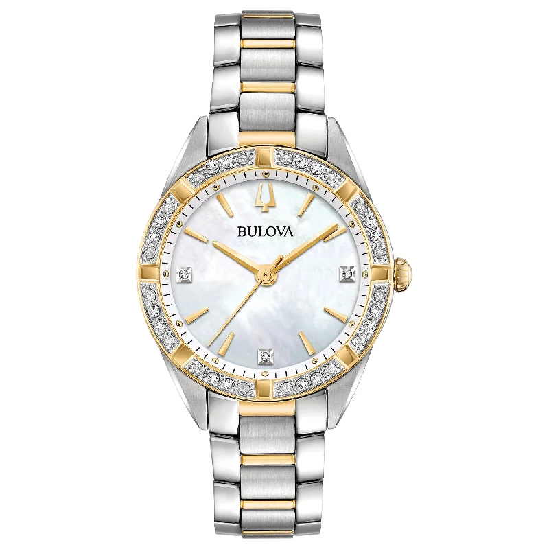 Watches For Bridal Gifts-Bulova Dress/Classic Classic Ladies Watch Stainless Steel