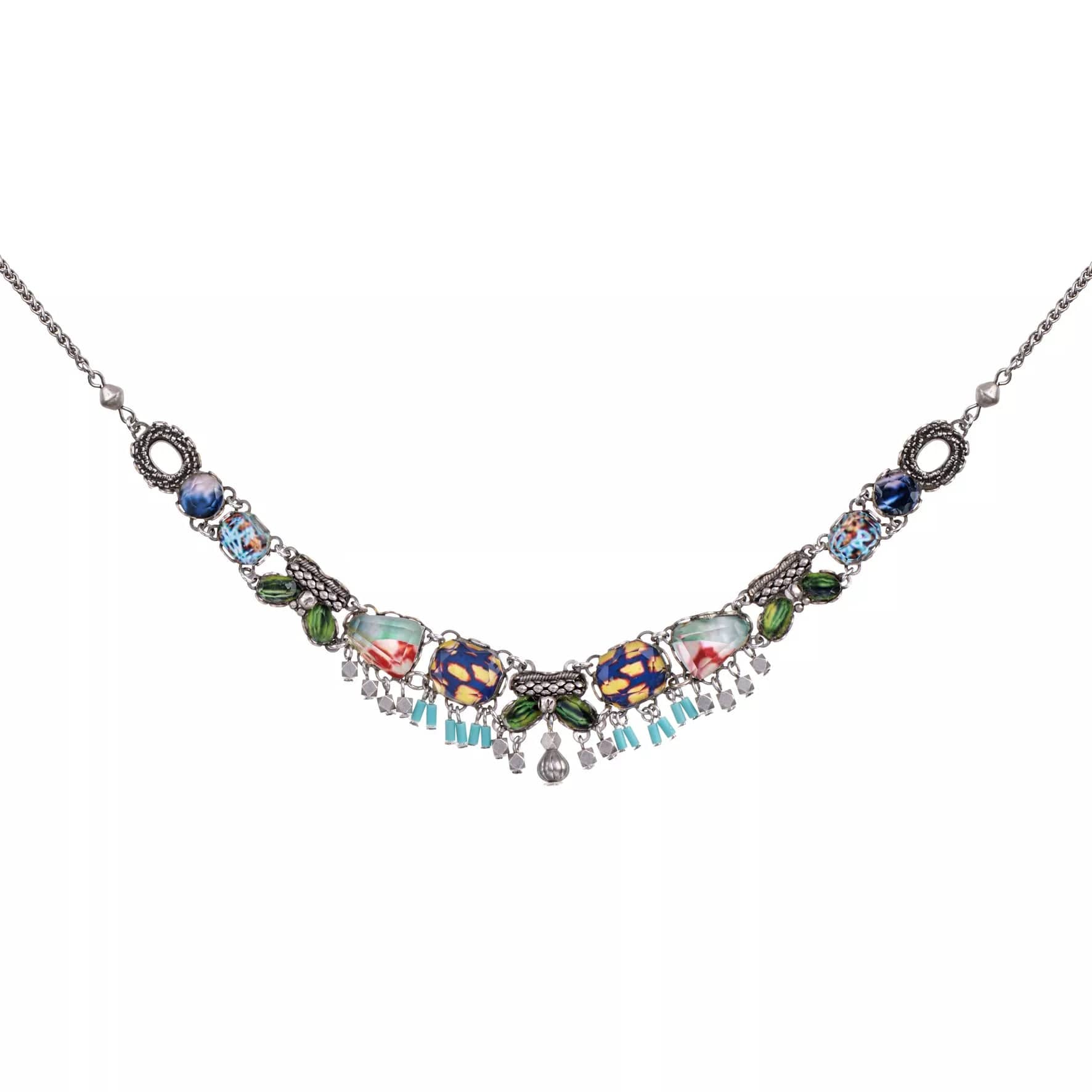 Simple Gemstone Necklaces For Elegant Look-Carnival Necklace