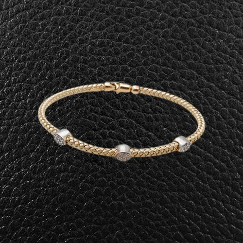 Bracelets For Special Occasions Gifts-Gold & Diamond Bracelet