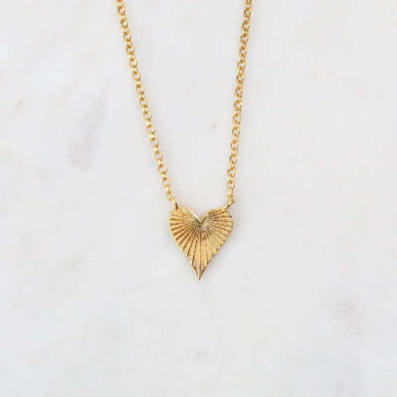 Minimalist Necklaces For Simple Style-Heart of Joy Necklace