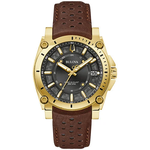 Watches With Layered Design-Bulova Luxury Mens Stainless Steel