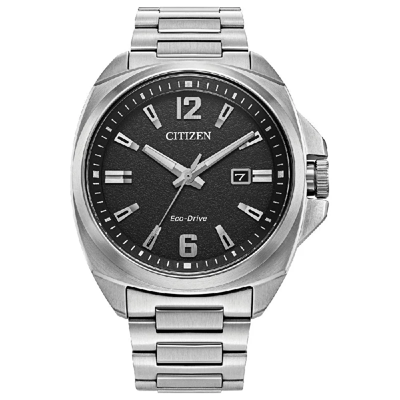 Watches For New Year’s Eve-CITIZEN Eco-Drive Sport Luxury Endicott Mens Stainless Steel