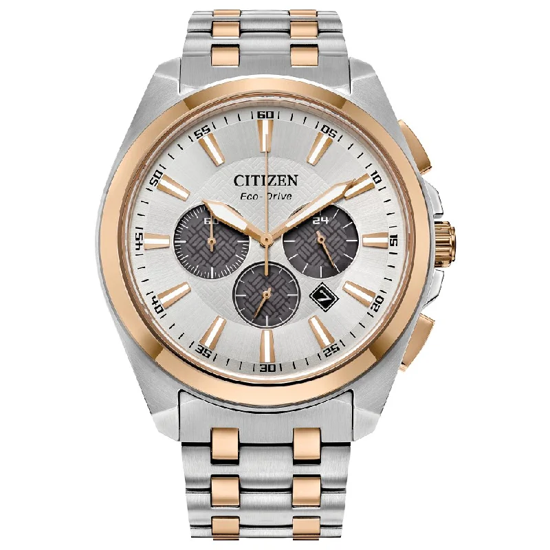 Watches With Artistic Flare-CITIZEN Eco-Drive Dress/Classic Eco Peyten Mens Stainless Steel