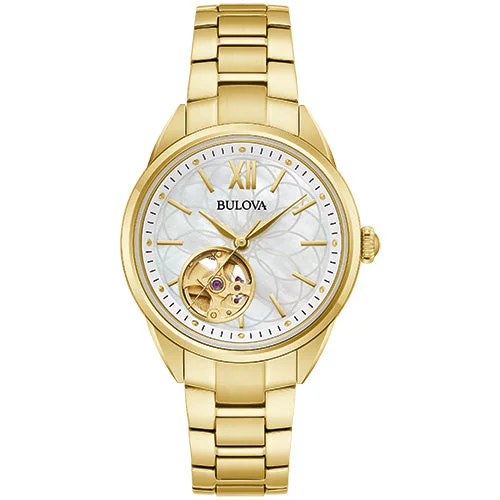 Watches For Couple Gifts-Bulova Dress/Classic Bul Ladies Stainless Steel