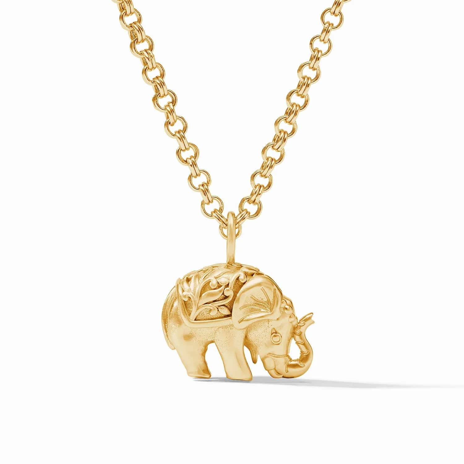 Fashionable Drop Necklaces For Trendy Style-Elephant Pendant Necklace